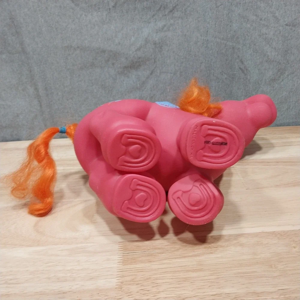 My Little Pony with Saddle Figure Toy Pink Orange Large